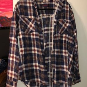 Blue flannel